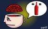 Cartoon: mind power (small) by johnxag tagged mind,power,brain,johnxag