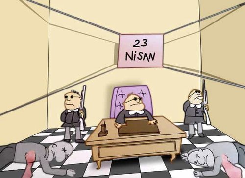 Cartoon: 23 Nisan.. (medium) by berk-olgun tagged 23,nisan