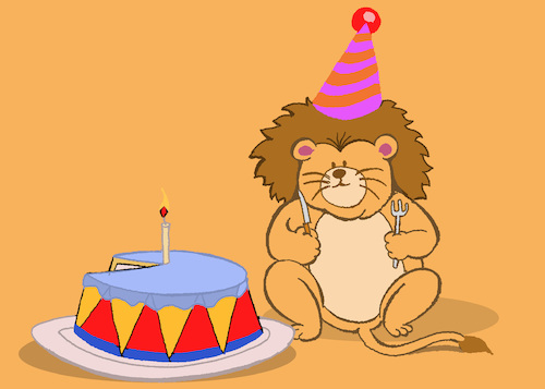 Cartoon: Birthday Cake... (medium) by berk-olgun tagged birthday,cake
