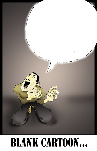 Cartoon: BLANK CARTOON... (medium) by berk-olgun tagged blank,cartoon