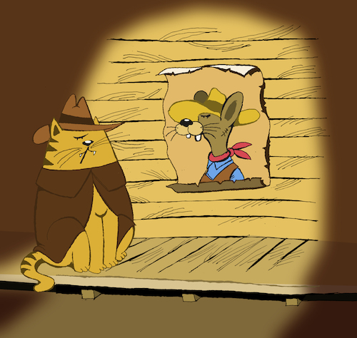 Cartoon: Bounty Hunter... (medium) by berk-olgun tagged bounty,hunter