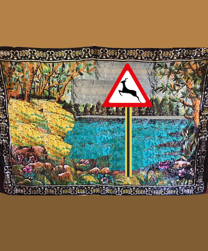 Cartoon: Carpet Deer... (medium) by berk-olgun tagged carpet,deer