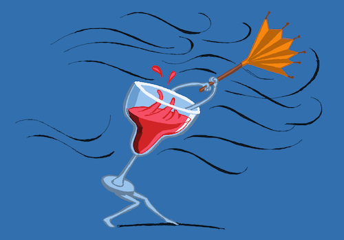 Cartoon: Cocktail... (medium) by berk-olgun tagged cocktail