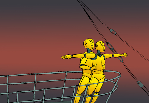 Cartoon: Crash Test Dummies... (medium) by berk-olgun tagged crash,test,dummies