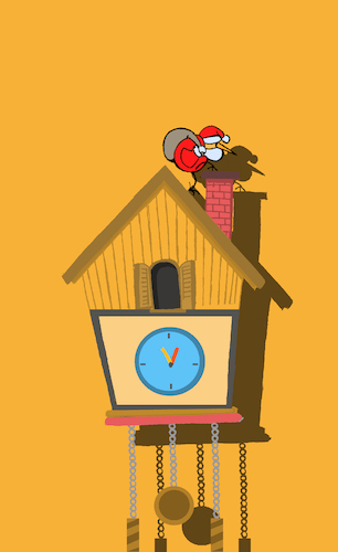 Cartoon: Cuckoo Clock... (medium) by berk-olgun tagged cuckoo,clock