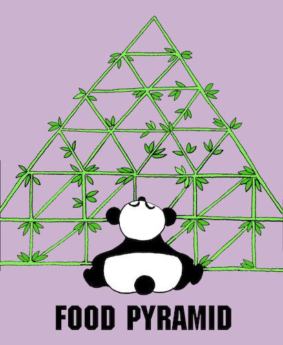 Cartoon: Food Pyramid... (medium) by berk-olgun tagged food,pyramid