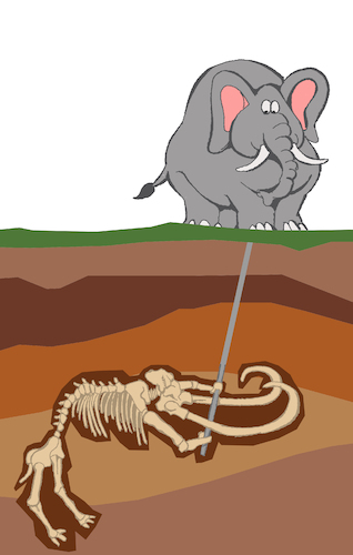 Cartoon: Fossil... (medium) by berk-olgun tagged fossil