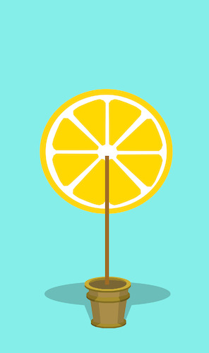 Cartoon: Lemon Tree... (medium) by berk-olgun tagged lemon,tree