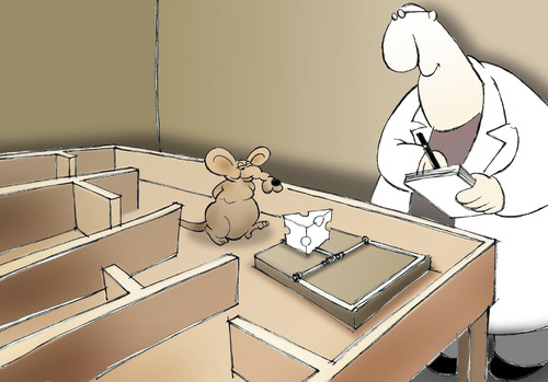 Cartoon: Mousetrap.. (medium) by berk-olgun tagged mousetrap