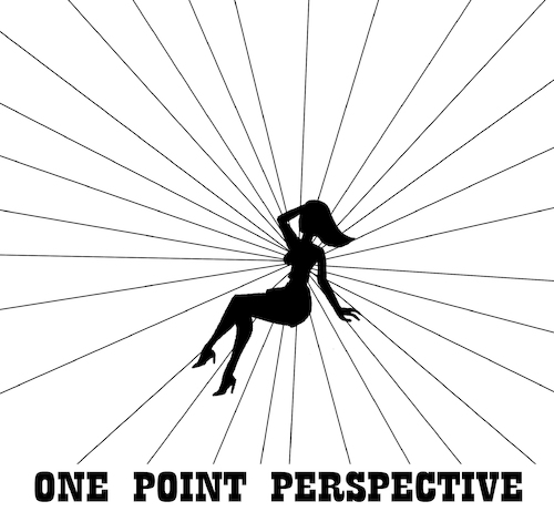 Cartoon: One Point Perspective... (medium) by berk-olgun tagged one,point,perspective