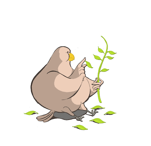 Cartoon: Peace Pigeon... (medium) by berk-olgun tagged peace,pigeon