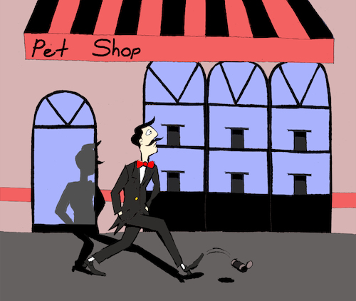 Cartoon: Pet Shop... (medium) by berk-olgun tagged pet,shop