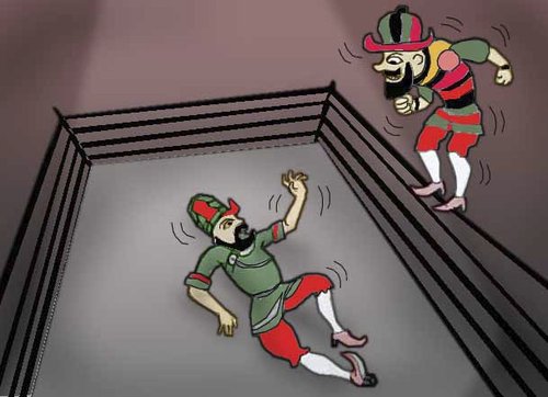 Cartoon: prafta.. (medium) by berk-olgun tagged prafta