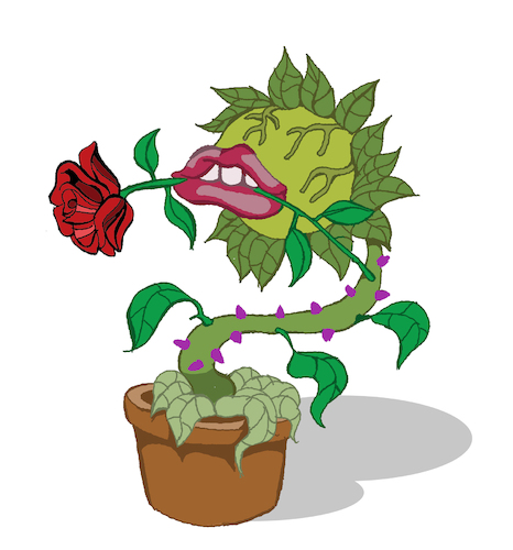 Cartoon: Romantic... (medium) by berk-olgun tagged romantic