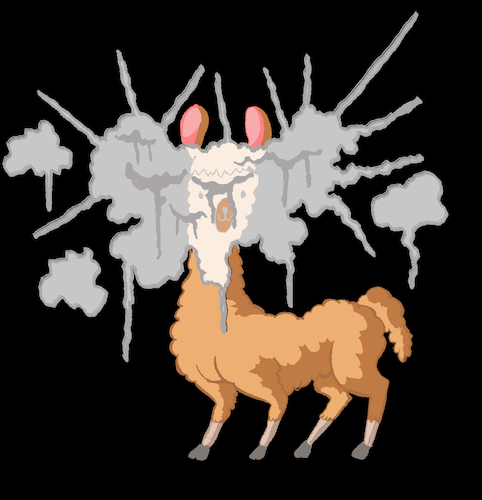 Cartoon: Spitting Llama... (medium) by berk-olgun tagged spitting,llama