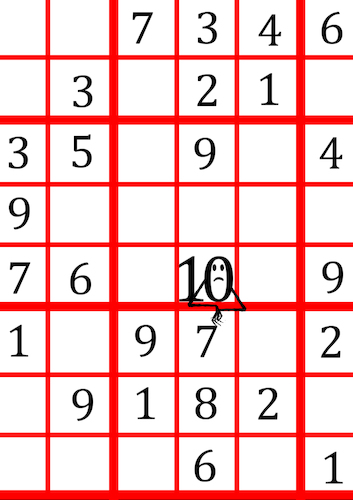 Cartoon: Sudoku ... (medium) by berk-olgun tagged sudoku