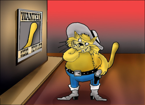 Cartoon: The Cat 2.. (medium) by berk-olgun tagged the,cat