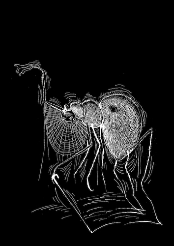 Cartoon: The Old Spider... (medium) by berk-olgun tagged the,old,spider