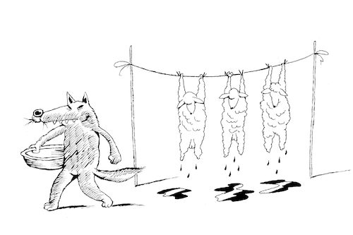 Cartoon: Washing Day... (medium) by berk-olgun tagged washing,day