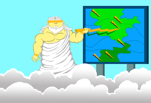 Cartoon: Weather Forecast... (medium) by berk-olgun tagged weather,forecast