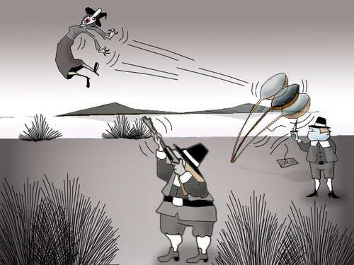Cartoon: Witch Hunt.. (medium) by berk-olgun tagged witch,hunt