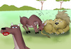 Cartoon: Antelope... (small) by berk-olgun tagged antelope