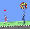 Cartoon: Balloon Seller... (small) by berk-olgun tagged balloon,seller