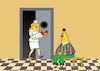Cartoon: Bert and Ernie... (small) by berk-olgun tagged bert,and,ernie