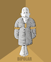 Cartoon: Bipolar... (small) by berk-olgun tagged bipolar