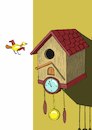 Cartoon: Birdhouse... (small) by berk-olgun tagged birdhouse