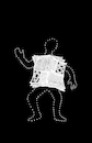 Cartoon: Crossword Man... (small) by berk-olgun tagged crossword,man