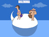 Cartoon: Dilemma... (small) by berk-olgun tagged dilemma