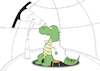 Cartoon: Dinosaur Observatory... (small) by berk-olgun tagged dinosaur,observatory