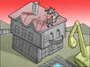 Cartoon: Disaster of the Villa.. (small) by berk-olgun tagged disaster,of,the,villa