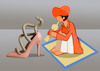 Cartoon: Fakir... (small) by berk-olgun tagged fakir