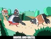 Cartoon: Hansel and Gretel... (small) by berk-olgun tagged hansel,and,gretel