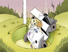 Cartoon: Happy Accident... (small) by berk-olgun tagged happy,accident