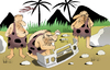 Cartoon: Invention of the Bumper... (small) by berk-olgun tagged invention,of,the,bumper