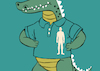 Cartoon: Lacoste... (small) by berk-olgun tagged lacoste