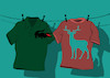 Cartoon: Lacoste Alligator... (small) by berk-olgun tagged lacoste,alligator