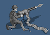 Cartoon: Machine Gun... (small) by berk-olgun tagged machine,gun