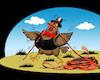 Cartoon: Magician Chicken... (small) by berk-olgun tagged magician,chicken
