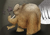 Cartoon: MAMMOTH... (small) by berk-olgun tagged mammoth