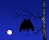 Cartoon: Moonlight... (small) by berk-olgun tagged moonlight