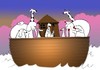 Cartoon: Noah s Ark.. (small) by berk-olgun tagged noah,ark