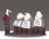 Cartoon: Obesity.. (small) by berk-olgun tagged obesity