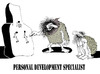 Cartoon: PERSONAL DEVELOPMENT SPECIALIST (small) by berk-olgun tagged personal,development,specialist