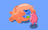 Cartoon: Pig Money Box... (small) by berk-olgun tagged pig,money,box