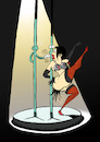 Cartoon: Pipe Dance... (small) by berk-olgun tagged pipe dance