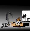 Cartoon: Puss in Boots... (small) by berk-olgun tagged puss,in,boots